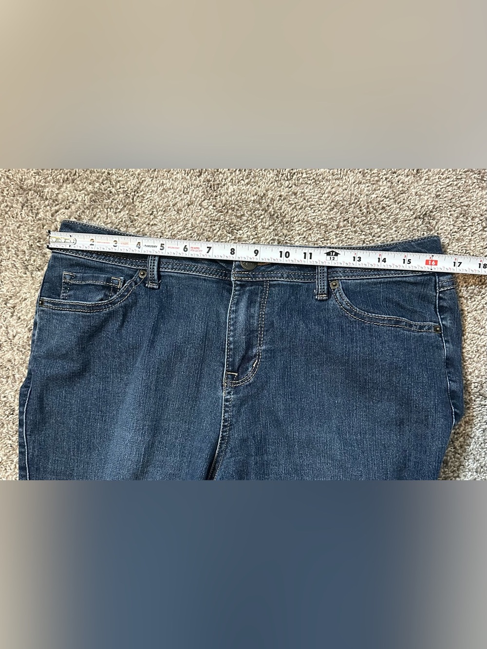N62 Classic Fit Straight Leg Jeans Petite 12 - Picture 5 of 10